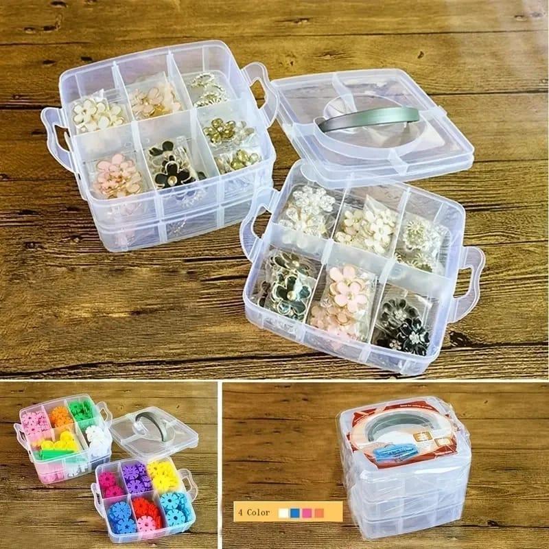 3 Layered Jewellery Organizer Box