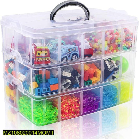 3 Layered Jewellery Organizer Box