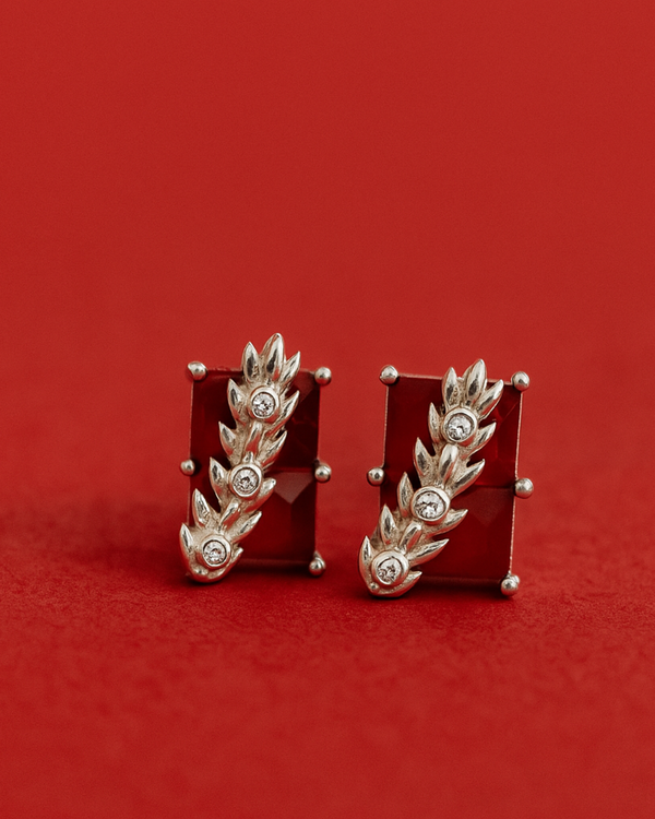 ✨ Elegant Double Square Studs ✨
