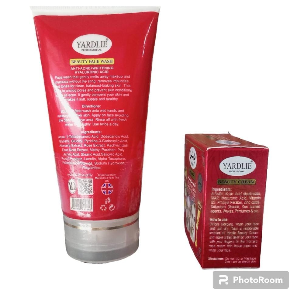 Beauty Cream & Beauty Face Wash