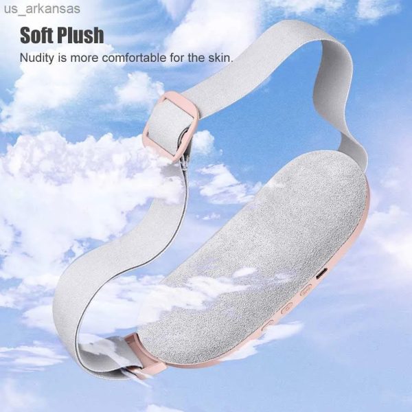 Electric Heated Belly Belt for Menstrual Cramp Relief & Vibrating Massager