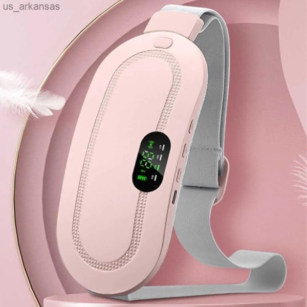 Electric Heated Belly Belt for Menstrual Cramp Relief & Vibrating Massager