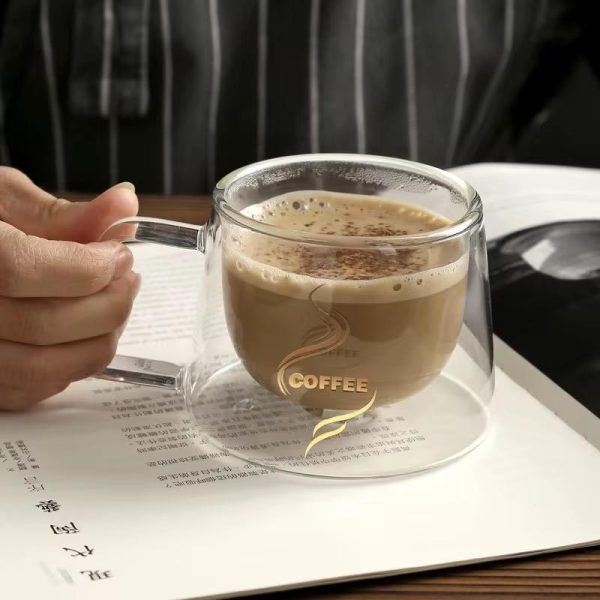 Double Wall Glass Mug - 250ml