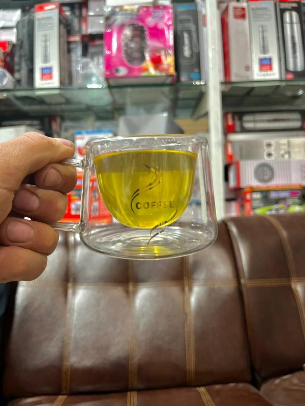 Double Wall Glass Mug - 250ml