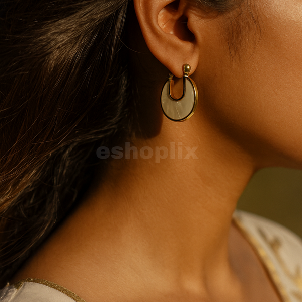 Hoop earrings