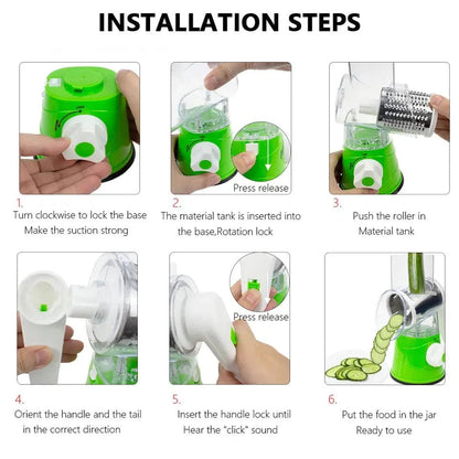 3 in 1 Multifunctional Vegetable Cutter & Slicer