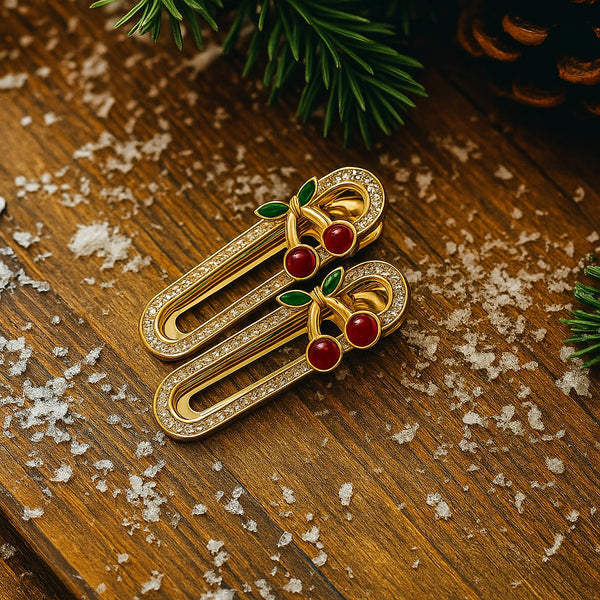 🍒 Cherry Hair Clips