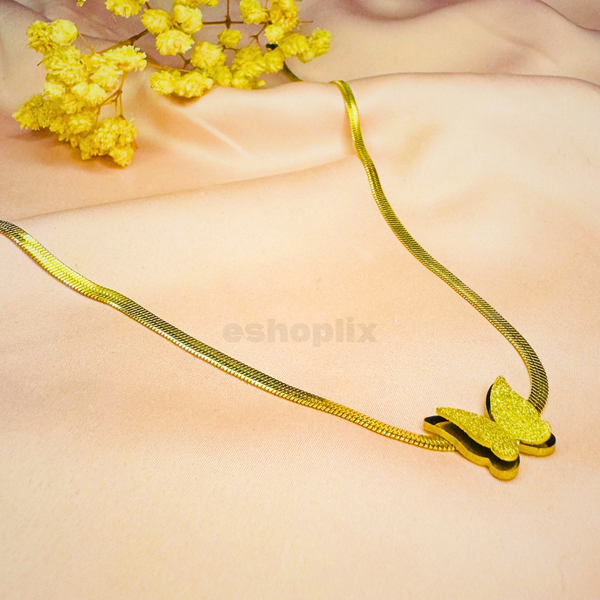 Butterfly Pendant | Gold