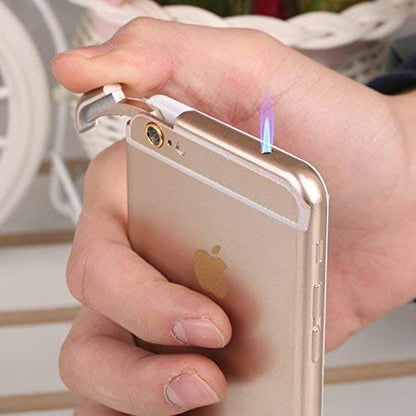 Refillable iPhone Lighter - Golden Color