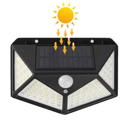 Solar Motion Sensor Wall Lamp