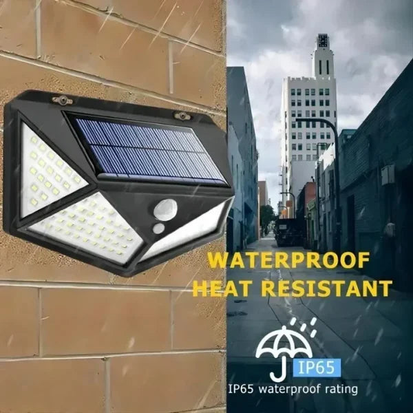 Solar Motion Sensor Wall Lamp