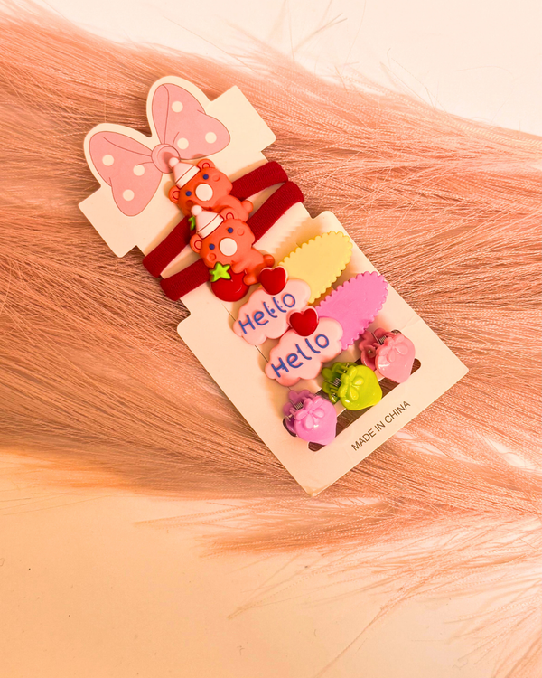 Kids Hair Accessories Gift Bundle | Multicolor